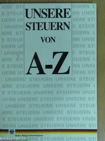 Unsere Steuern von A-Z