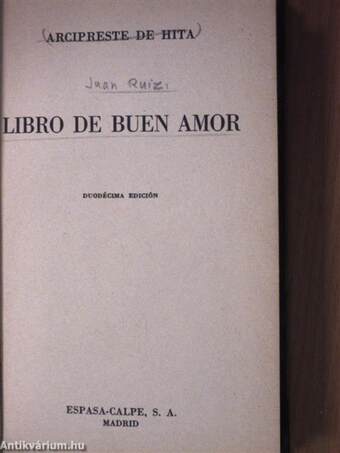 Libro de buen amor