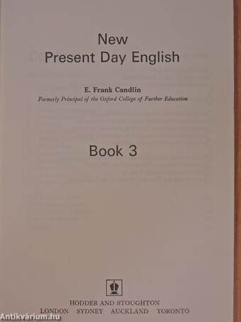 New Present Day English 3.