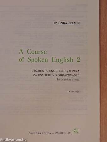 A Course of Spoken English 2