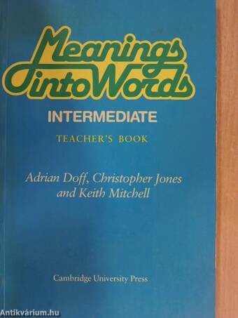 Meanings into Words - Intermediate - Teacher's Book