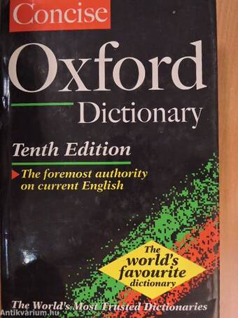 The Concise Oxford Dictionary