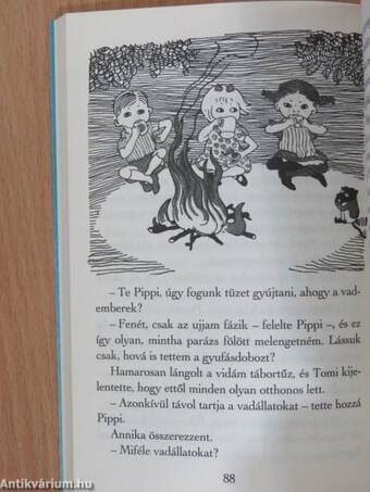 Harisnyás Pippi hajóra száll