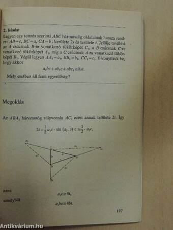 Tanárképző főiskolák matematika versenyei II.