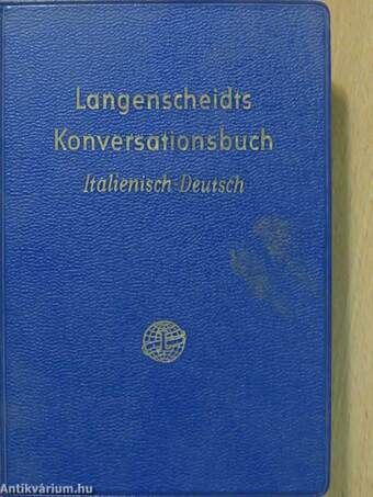 Langenscheidts Konversationsbuch Italienisch-Deutsch