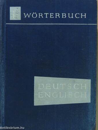 Deutsch-Englisches Wörterbuch