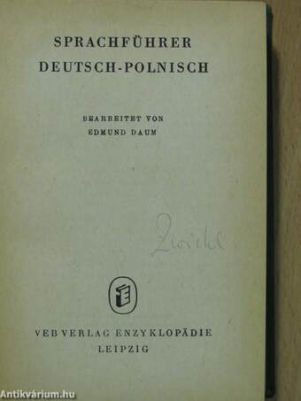 Sprachführer Deutsch-Polnisch