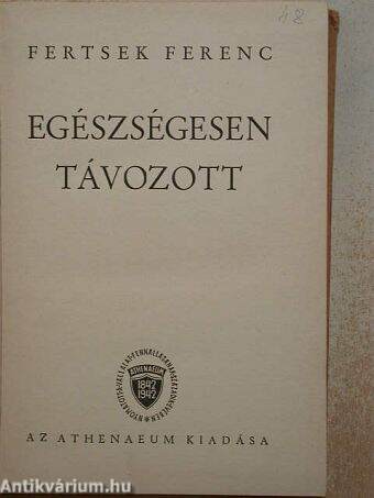 Egészségesen távozott