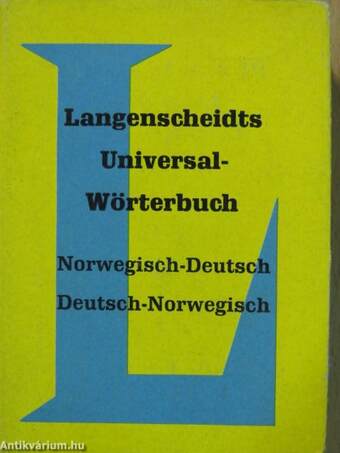 Langenscheidts Universal-Wörterbuch Norwegisch