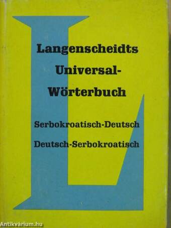 Langenscheidts Universal-Wörterbuch Serbokroatisch