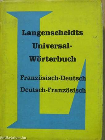 Langenscheidts Universal-Wörterbuch Französisch