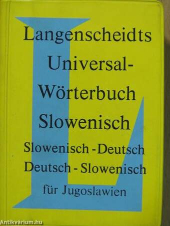 Langenscheidts Universal-Wörterbuch Slowenisch