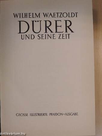 Dürer und seine Zeit