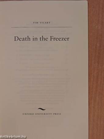 Death in the Freezer