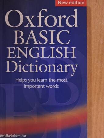 Oxford Basic English Dictionary