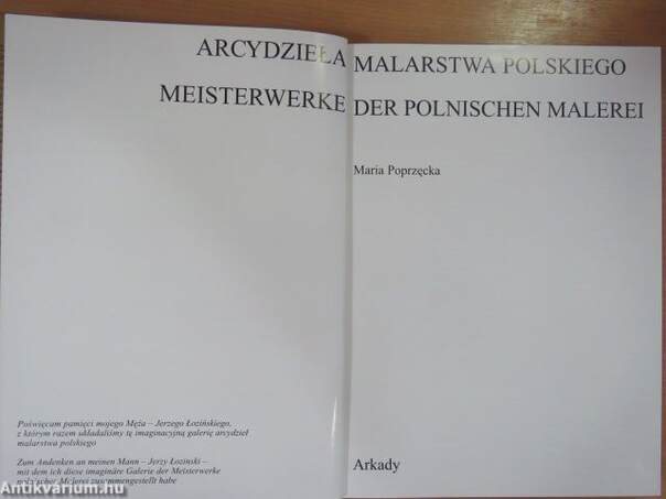 Arcydziela malarstwa polskiego/Meisterwerke der polnischen Malerei