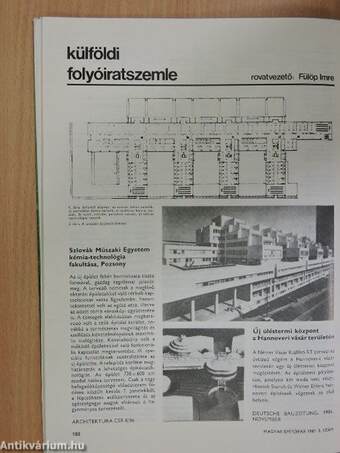 Magyar Építőipar 1987/3.