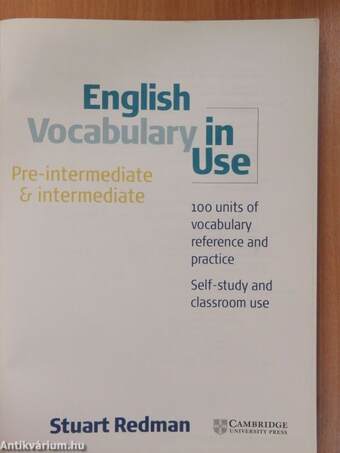 English Vocabulary in Use - Pre-intermediate & intermediate