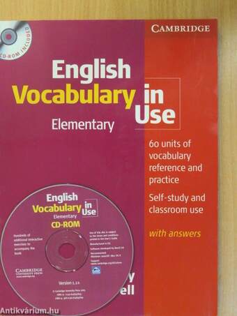 English Vocabulary in Use - Elementary - CD-vel