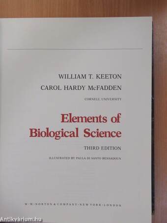 Elements of Biological Science