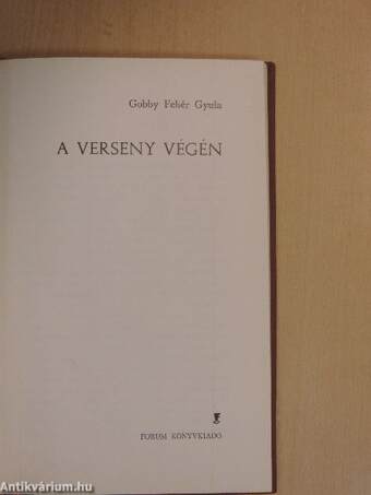 A verseny végén