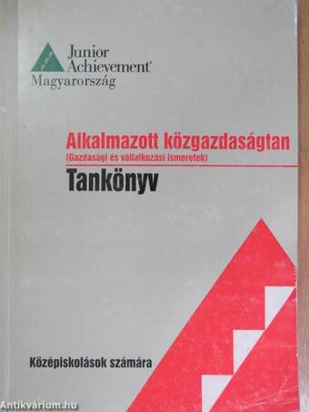 Alkalmazott közgazdaságtan - Tankönyv