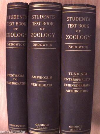 A student's text-book of zoology I-III.