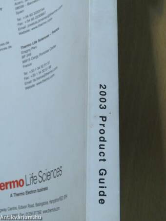 Thermo Life Sciences 2003 Product Guide