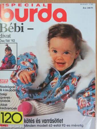 Burda Special - Bébidivat 1992. Ősz/Tél