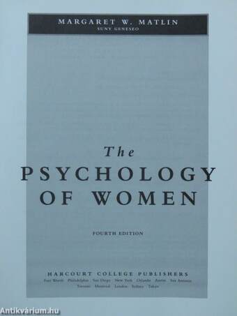 The Psychology of Women