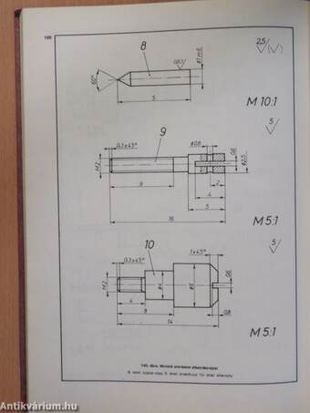 Mechanikai műszerész szakrajz és rajzolvasási példatár