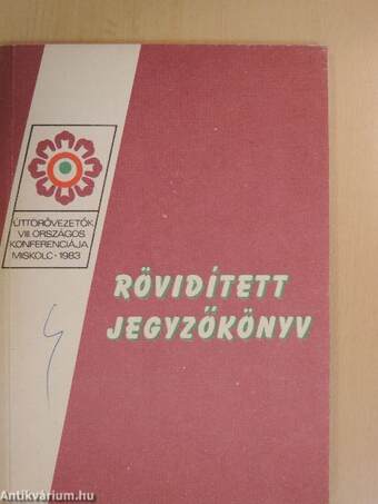 Rövidített jegyzőkönyv