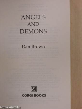 Angels and Demons