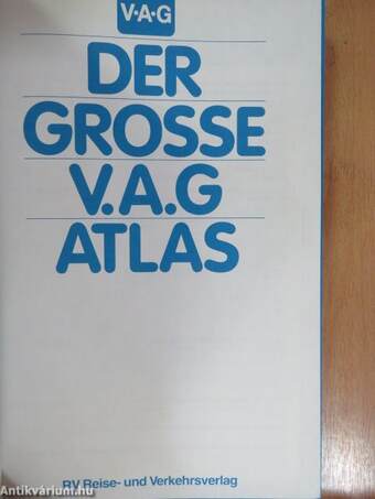 Der Grosse V. A. G. Atlas 90/91