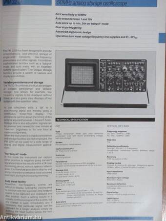 Philips Test & Measurement Catalog 1986/87