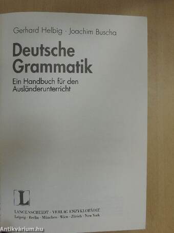 Deutsche Grammatik