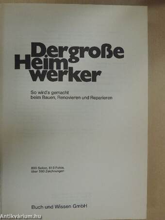 Der große Heimwerker