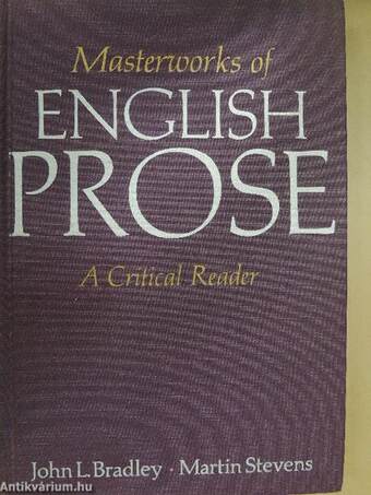 Masterworks of English Prose