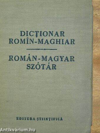 Dictionar romin-maghiar