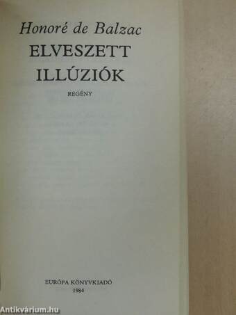 Elveszett illúziók