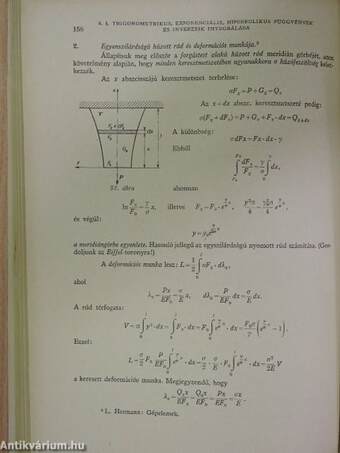 Műszaki matematikai gyakorlatok A. IV.