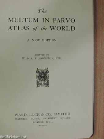 The Multum in Parvo Atlas of the World