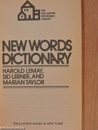 New Words Dictionary