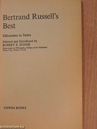 Bertrand Russell's Best