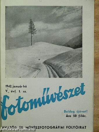 Fotoművészet 1942. január-december