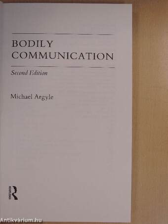 Bodily Communication