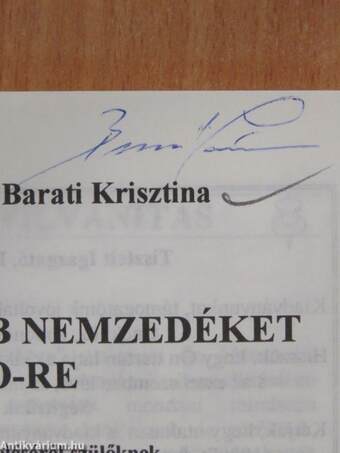 Egészségesebb nemzedéket 2000-re (aláírt példány)