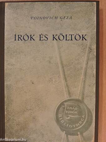 Írók és költők