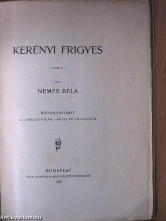 Kerényi Frigyes