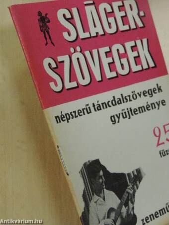 Slágerszövegek 25.